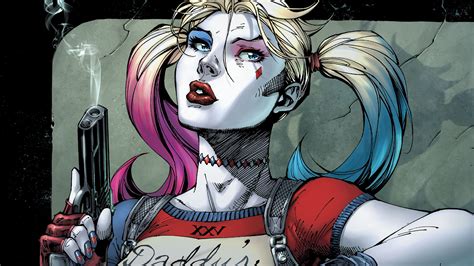 Harley Quinn HD Comic Wallpaper: Bold, Bad, and Beautiful