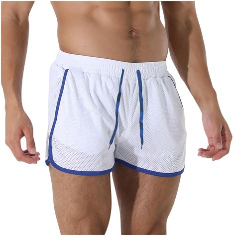 Fancifize Men's Mesh Athletic Shorts Lightweight 3" Gym Workout Short ...
