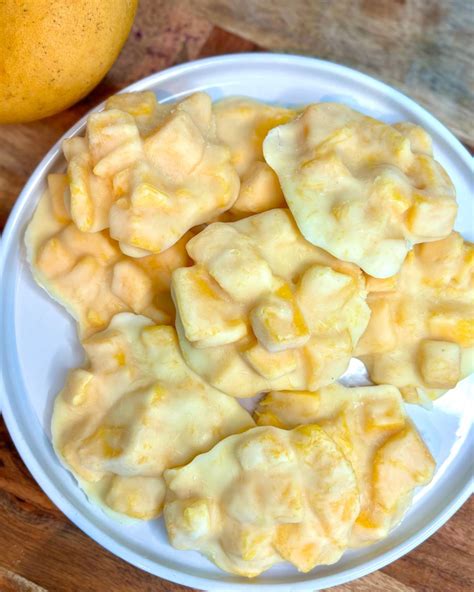 Frozen Yogurt Mango Bites - Eating With Zion