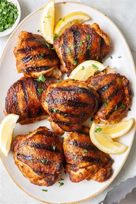 Grilled Chicken Thighs Bone In Calories at Kathleen Perry blog