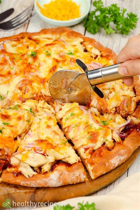 BBQ Chicken Pizza Recipe: Tasty Healthy Homemade Pizza!