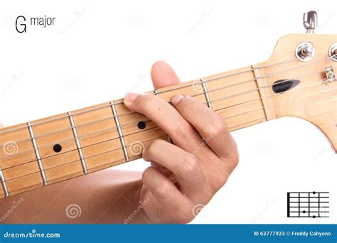 G Major Guitar Chord Stock Photography | CartoonDealer.com #15244970