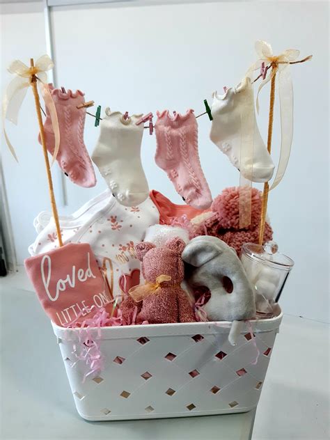 Adorable Baby Girl Gift Basket