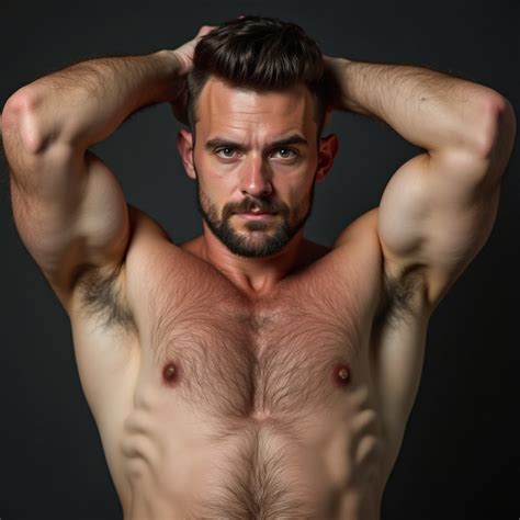 Man with Hairy Armpits | Stable Diffusion Online