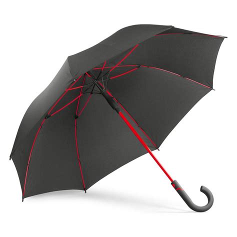 Ombrello Automatico Audi Sport | Nero E Rosso | Apertura Automatica | Diametro 120 Cm | Materiale Poliestere