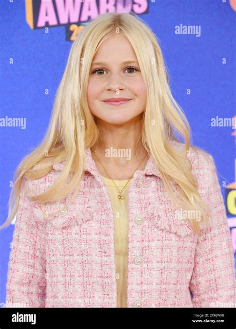 SANTA MONICA, CALIFORNIA - JULY 13: Lexi Janicek attends Nickelodeon ...