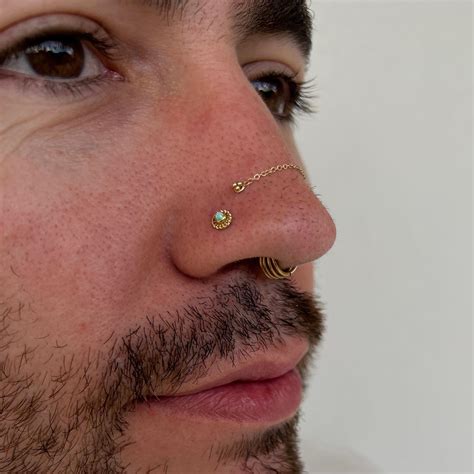 Nose Piercing Men