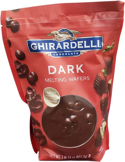 Ghirardelli Chocolate Dark Candy Melting Wafers, 30 Oz | atelier-yuwa ...