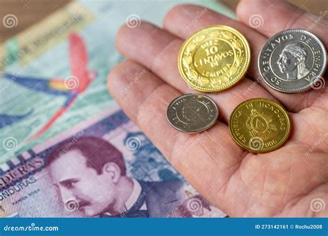 Honduras Currency, Supreme Banknotes and Small Coins, Financial Concept ...