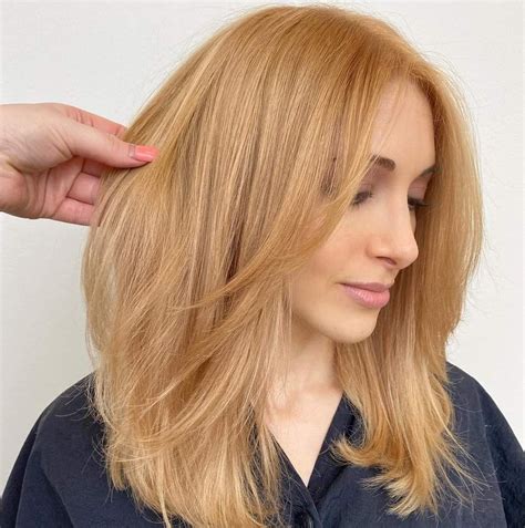 Pin by evelin carrillo on Hair coloring | Warm golden blonde hair ...