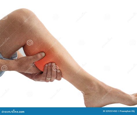 Athlete Man Got Injured on Calf Leg Pain after Exercising or Running ...