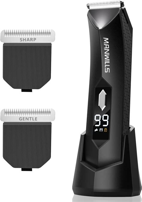 Amazon.com: ENSSU Body Hair Trimmer for Men with Light, No Nicks Ball ...