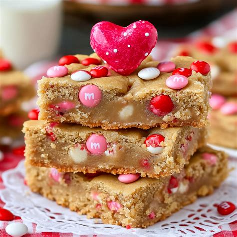 Valentine Peanut Butter Cookie Bars: The Perfect Sweet Treat for Your ...
