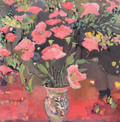 Mary Pratt - Poppy Love, Oil Painting For Sale at 1stDibs