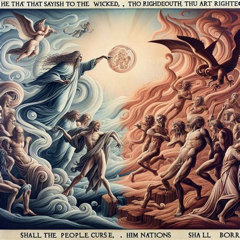 Proverbs 24:24 Artwork | Bible Art