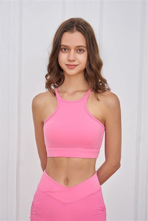 Nude Sense Beautiful Back Yoga Clothes Bra Quick Dry Sports Underwear High Intensity Running ...