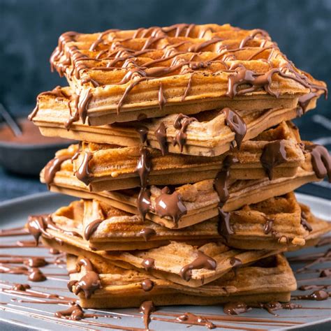Nutella Waffles - Gimme That Flavor