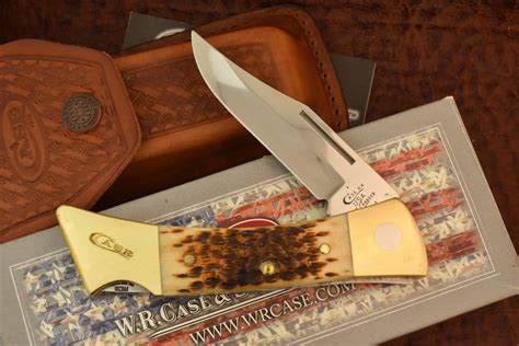 CASE XX USA AMBER BONE JUMBO XX-CHANGER X LOCKBACK KNIFE 4 BLADES 2017 ...