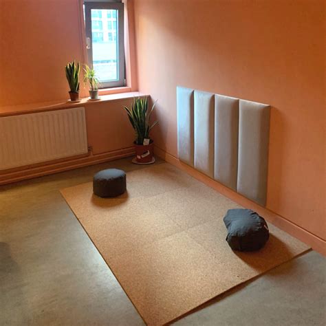 Natural Cork 60cm EVA Foam Floor Tile (24 Pack) Soft Floor UK