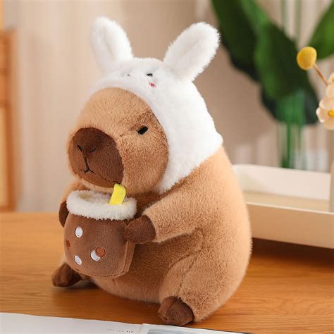 Cute Capybara Plush, 12inch Capybara Stuffed Animal Soft Capybara ...