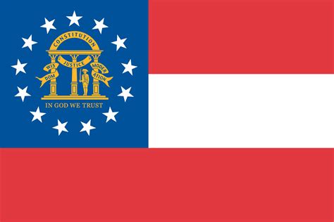 State Flag of Georgia | State Symbols USA