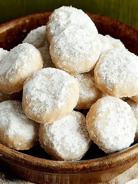 Irresistible Melt-in-Your-Mouth Polvorones (Mexican Wedding Cookies)