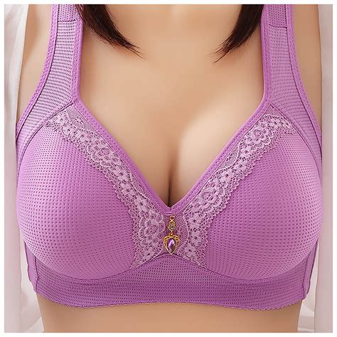 Bra For Seniors Front Closure Posture Corrector Bra For Women Full ...