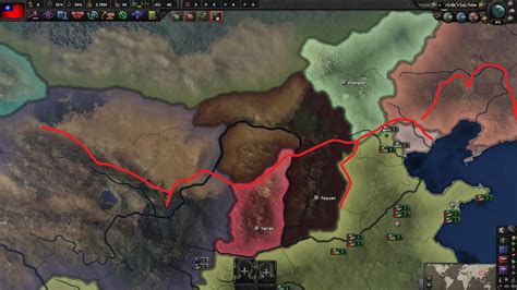 Great Wall of China : r/hoi4