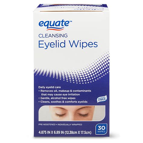 Equate Cleansing Eyelid Wipes, 30 Count - BrickSeek