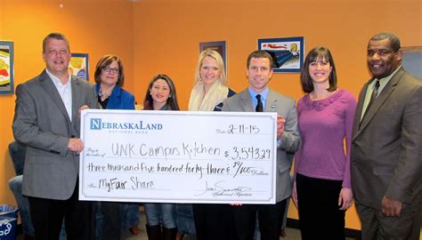 NebraskaLand National Bank donates $3,543 to Campus Kitchen – UNK NEWS