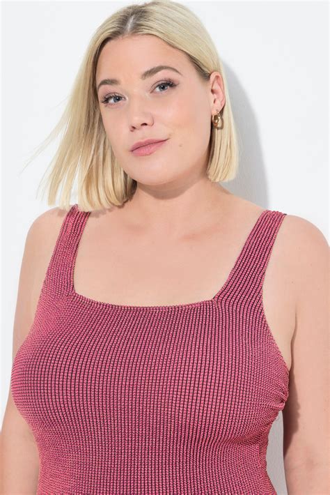 Women's Swimsuit ROSA One-Piece with Square Neckline and Soft Cups ULLA ...