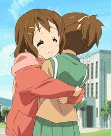 Happy Hug Anime Gif
