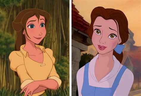 Female Disney Characters With Brown Hair
