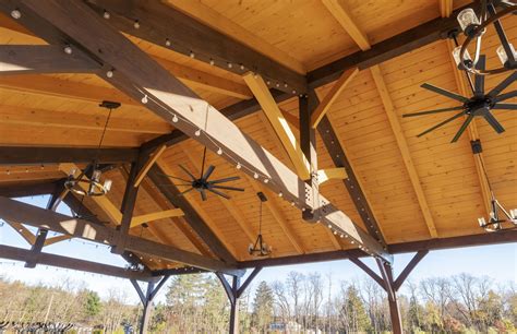 Timber Frame Pavilion - The Links at Hiawatha Landing, NY - Woodhouse ...
