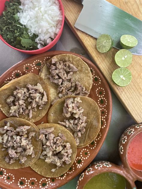 Menu at Taco King restaurant, Torreón