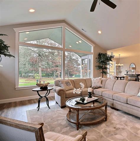 Large Living Room Windows Modern Living Room Window Treatments