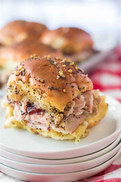 Leftover Thanksgiving Turkey Sliders - Simply Stacie