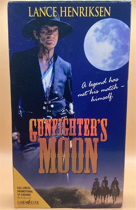 Gunfighter's Moon VHS 1997 Promo Screener **Buy 2 Get 1 Free** | eBay