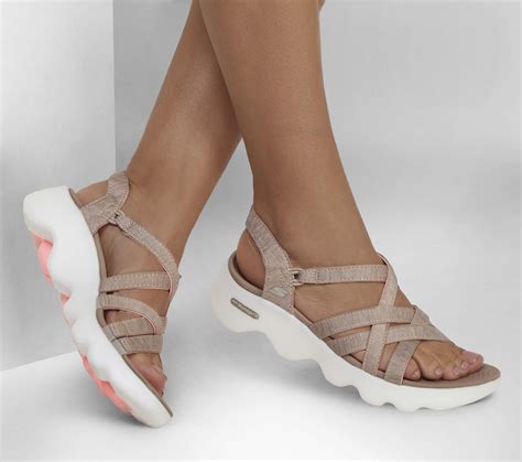 Skechers Women's GO WALK Massage Fit - Sweet Luxury Sandals | Skechers ...