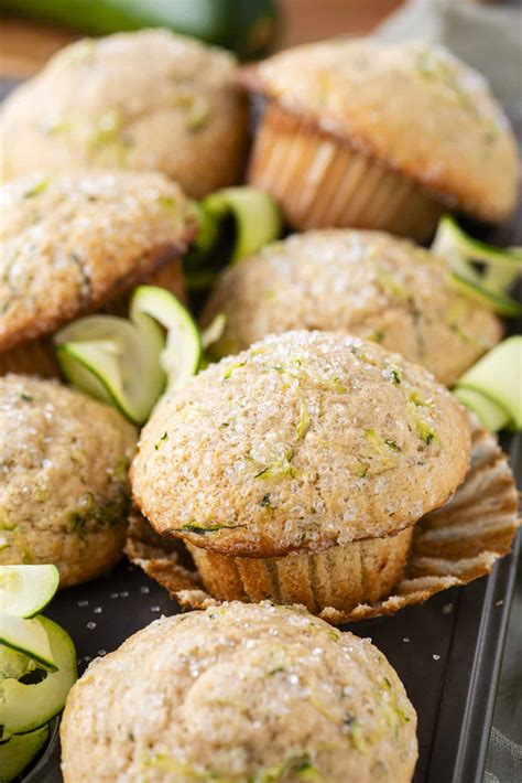Recipe for Zucchini Muffins - The First Year