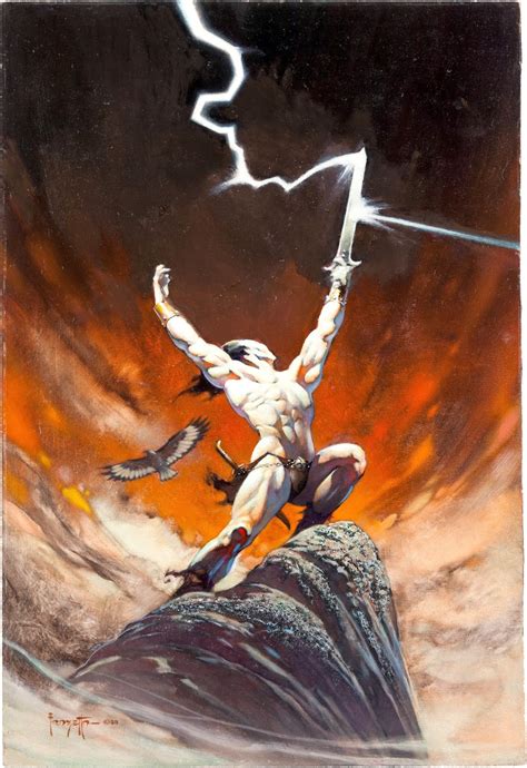 Cap'n's Comics: Against The Gods by Frank Frazetta