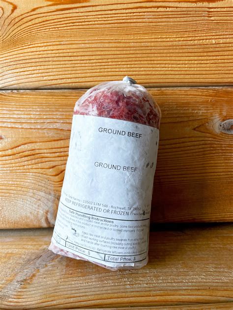 Tate Farms Ground Beef 1lb | Rockwall Co-Op