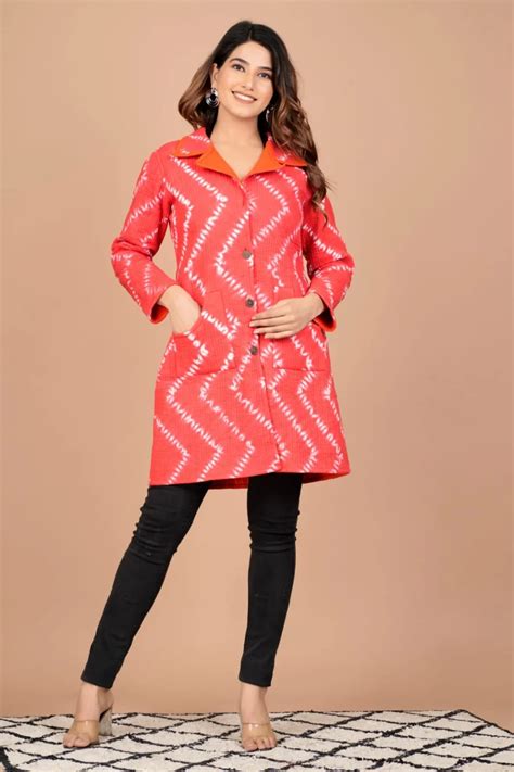 Shop Jaipuri Cotton Quilted Jackets for Women Online at Raworiya