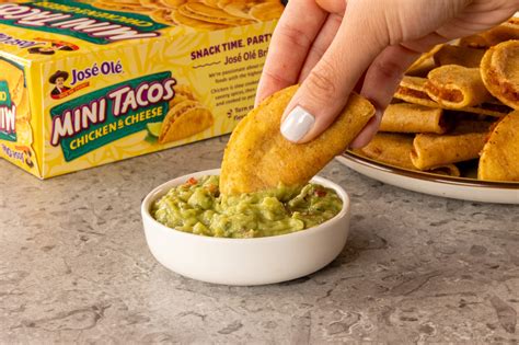 Beef & Cheese Mini Tacos - Jose Ole