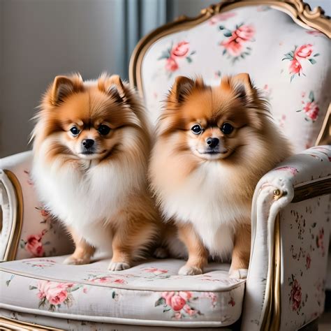 Cute Pomeranian Dogs Free Stock Photo - Public Domain Pictures