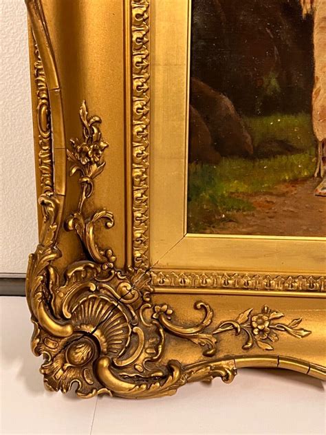 Original Native American Indian Oil Painting; Framed; 1800- 1934 | #4560832771