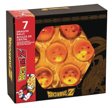 Dragon Ball Z Collector's Set 7 Dragon Balls 2" Officially Licensed ...
