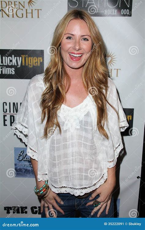 Vanessa Evigan foto editorial. Imagen de época, partido - 35222091