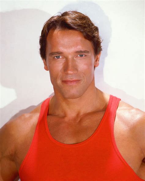 Young Arnold Schwarzenegger