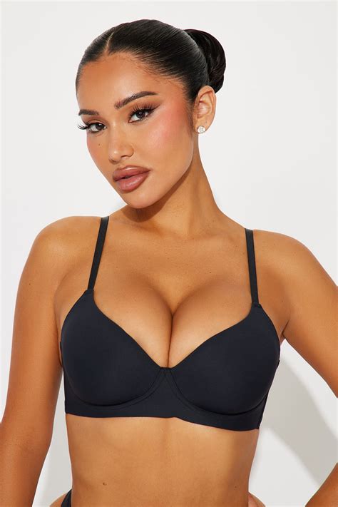 Barely There Micro Shine Wireless Bra - Black | Fashion Nova